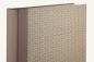 Preview: Photo album with floral pattern brown "Gerti", individual album, handmade